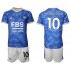 Camisola Leicester City James Maddison 10 Criança Equipamento Primeiro 2021-2022 Manga Curta
